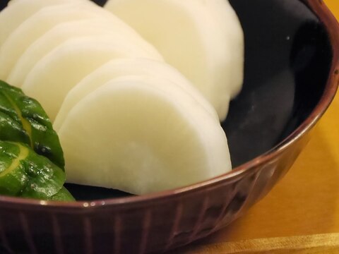 柚子風味 大根の甘酢漬け 大根消費に レシピ 作り方 By Yunachi 楽天レシピ